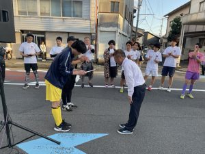 世界初　商店街ウォーキングサッカー大会｜藤枝YEG